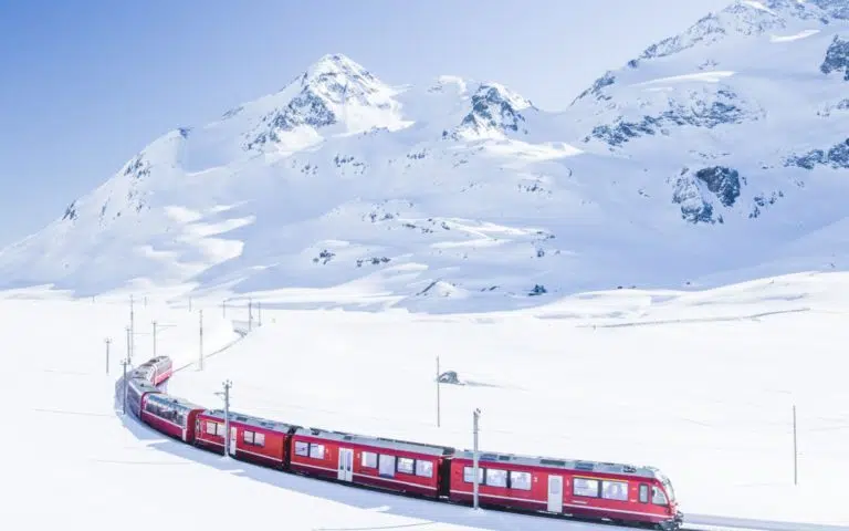 Suisse panoramique en hiver - Suisse