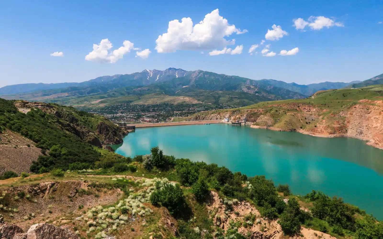 Superbe vue sur le lac de Chimgan